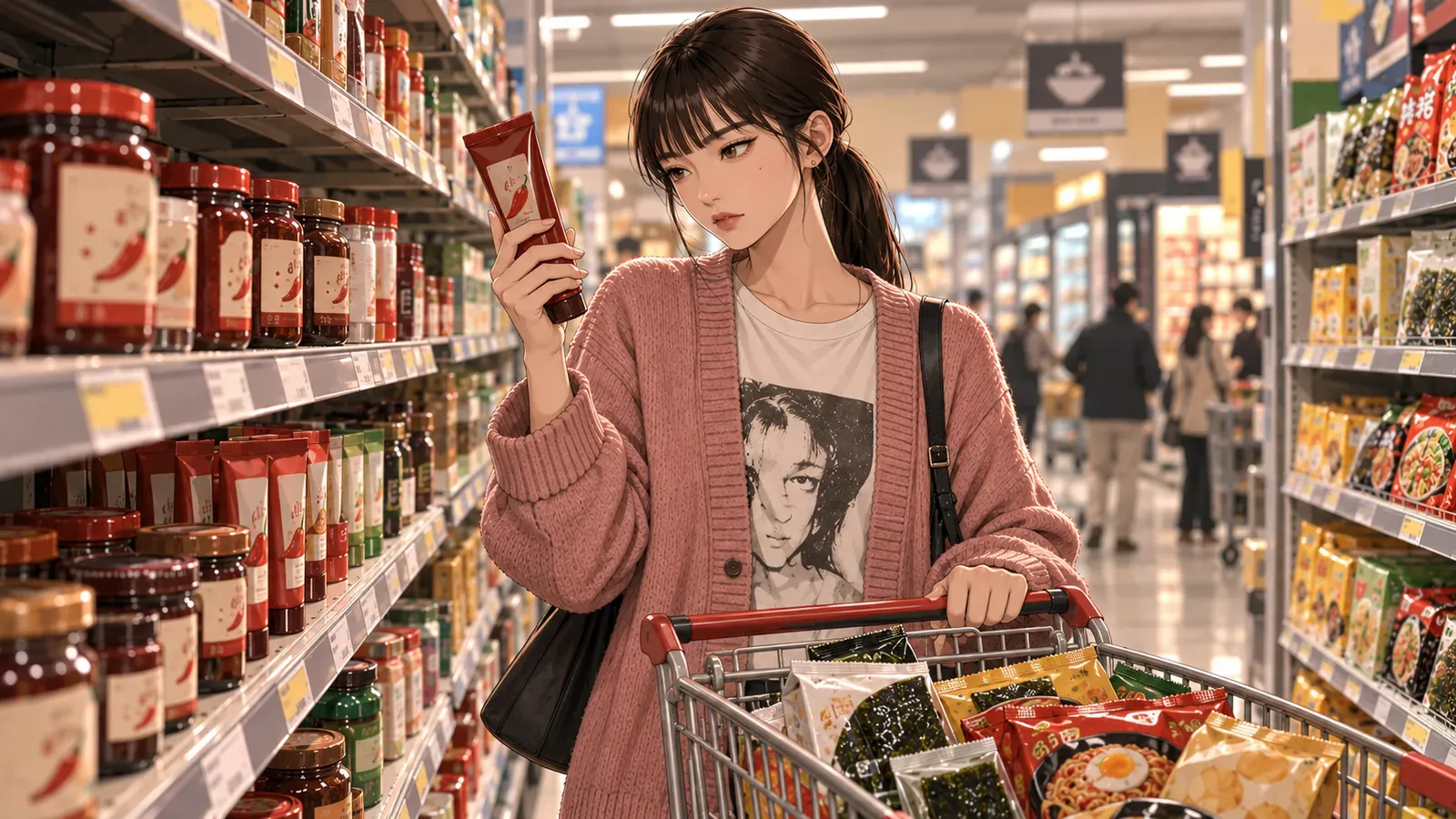 Comparing a tube of gochujang against the glass-jar version